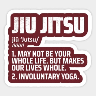 jiu jitsu Sticker